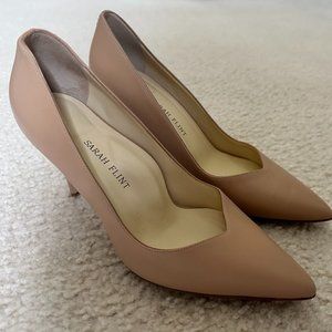 Sarah Flint Perfect Pump 85 Size 38 Nude